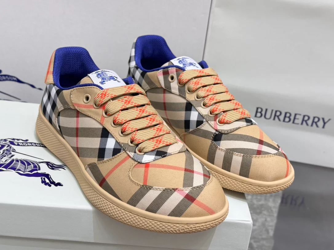 B**rry terrace check sneakers - bbr093