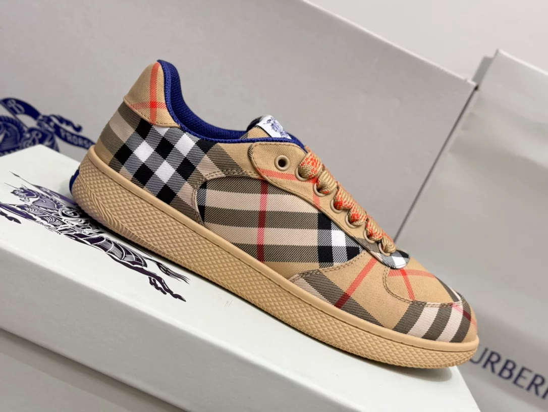 B**rry terrace check sneakers - bbr093