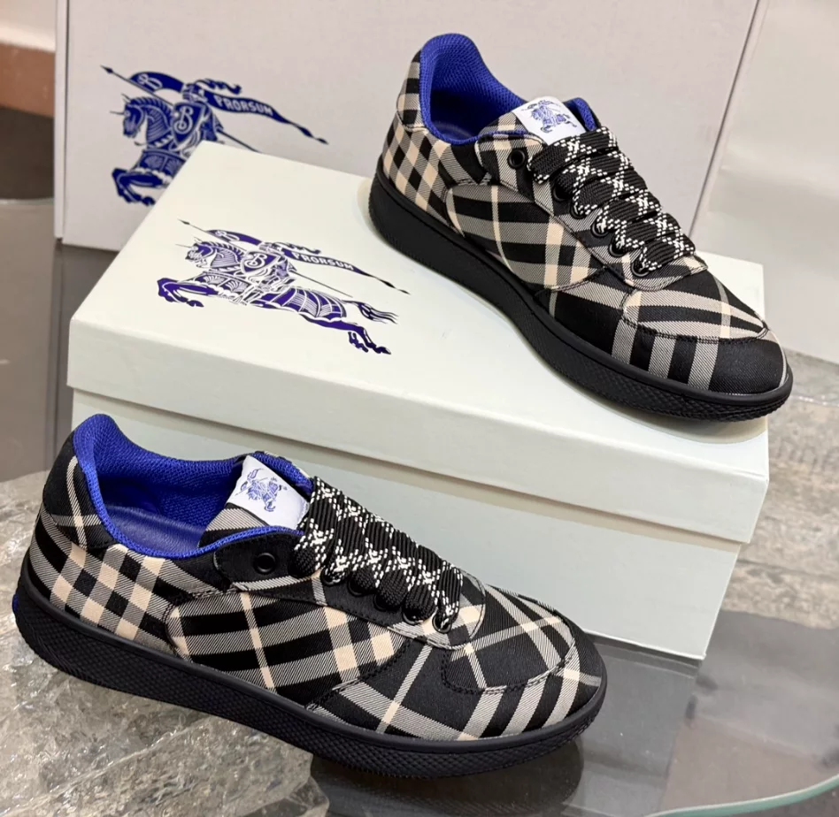 B**rry terrace check sneakers - bbr094