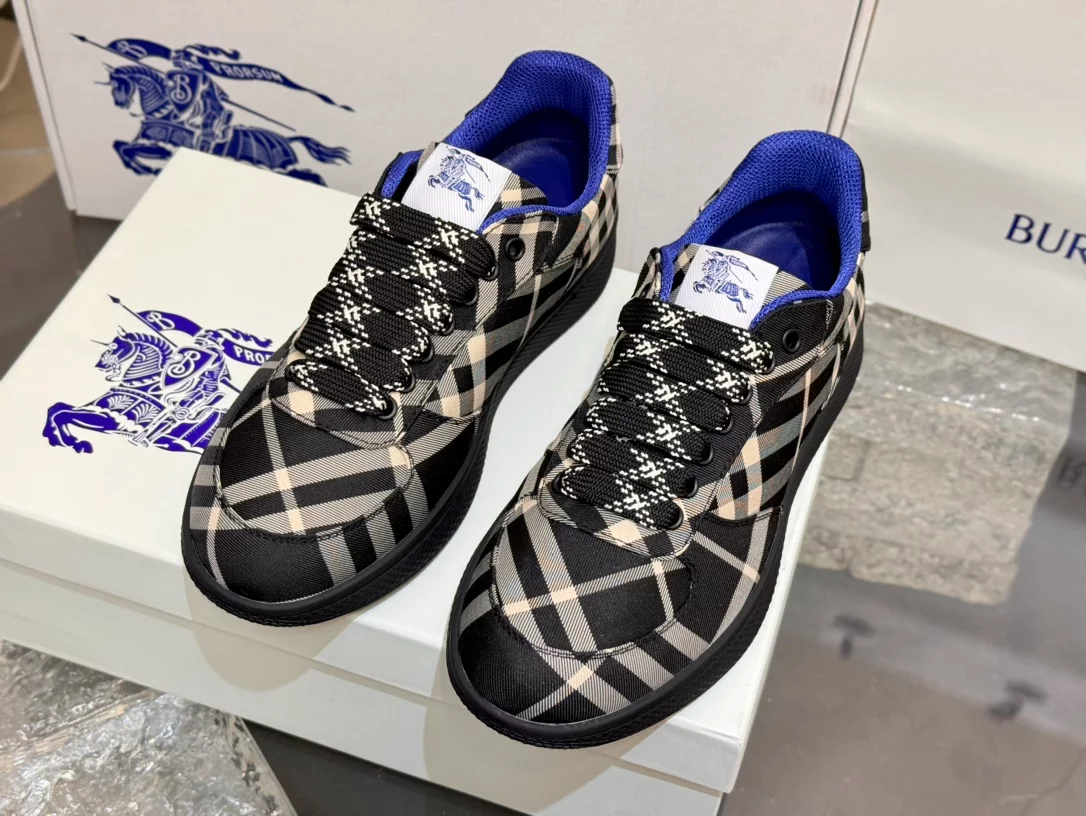 B**rry terrace check sneakers - bbr094