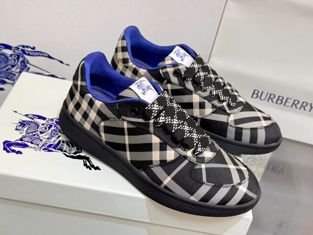 B**rry terrace check sneakers - bbr094