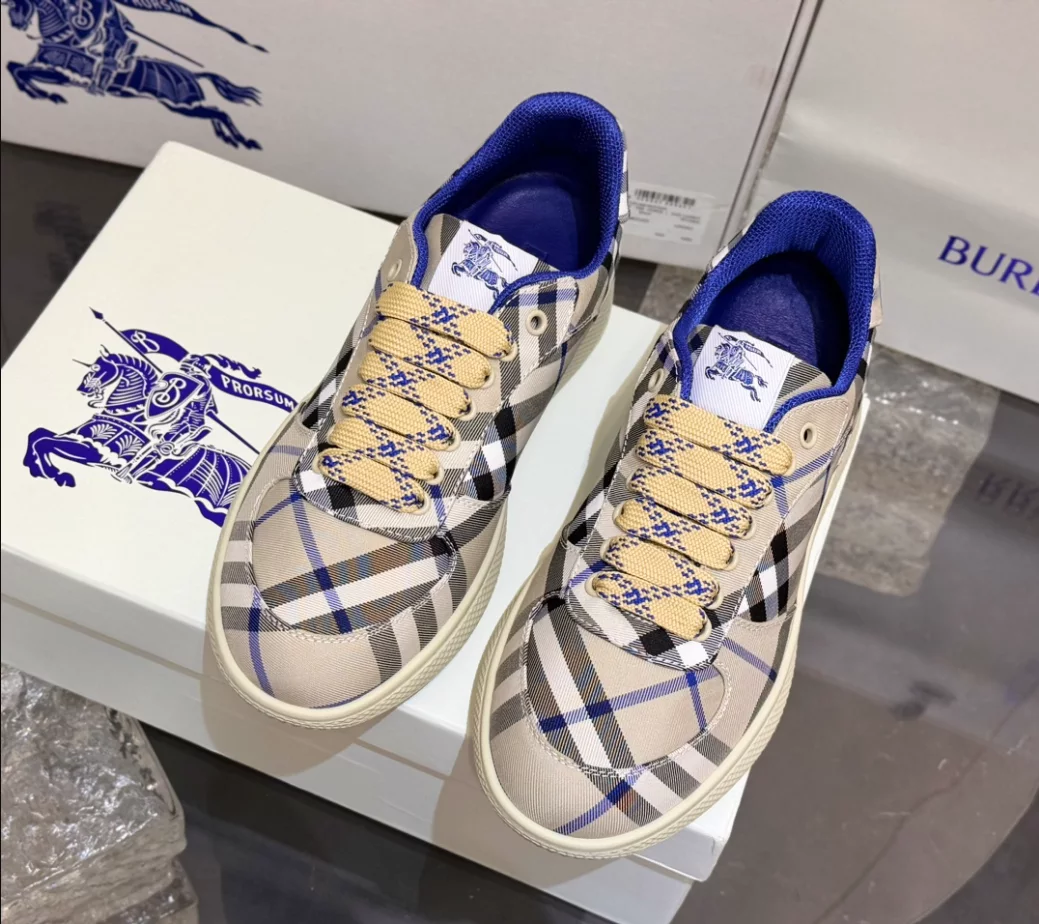 B**rry terrace check sneakers - bbr095