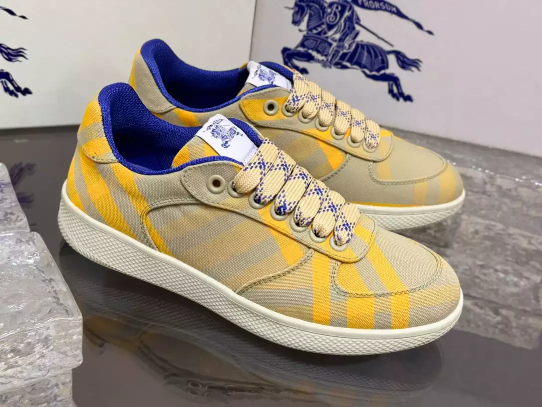 B**rry terrace check sneakers - bbr104