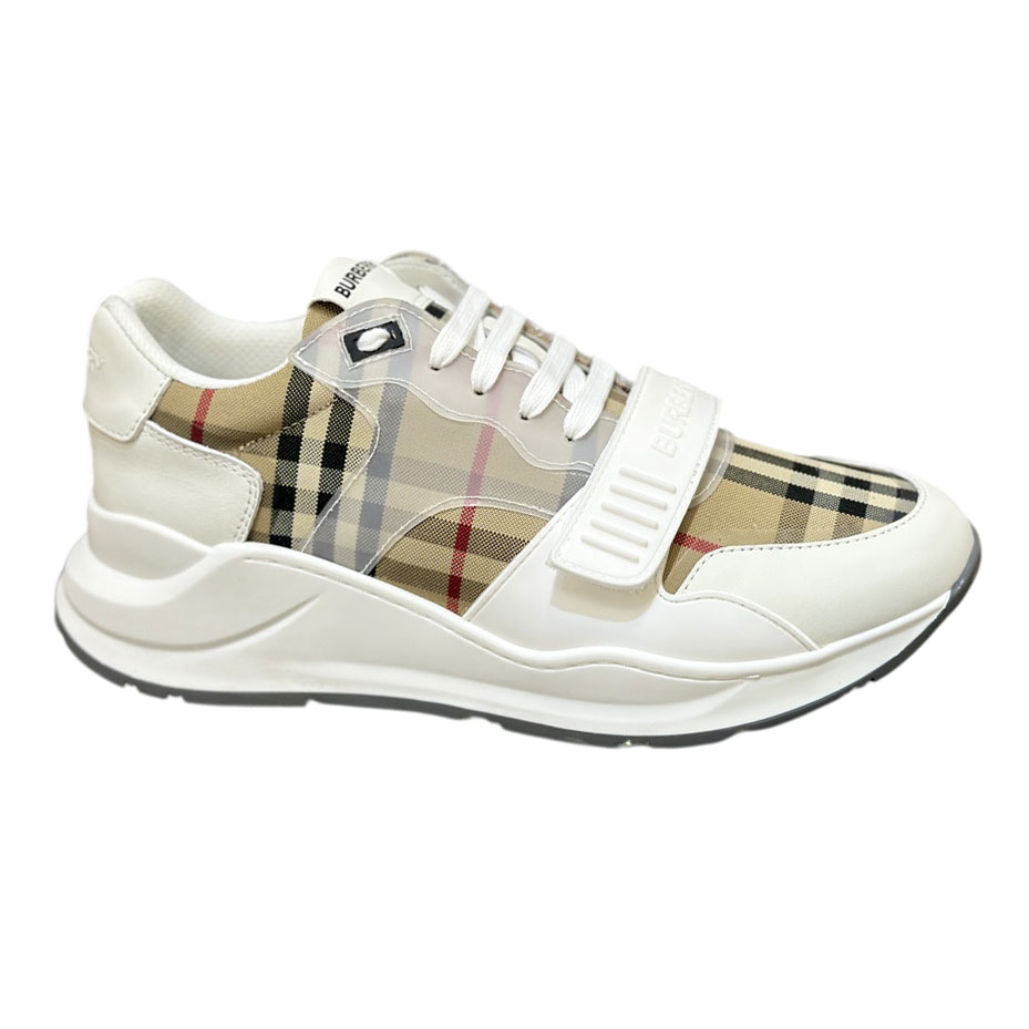 B**rry vintage check sneakers - bbr107