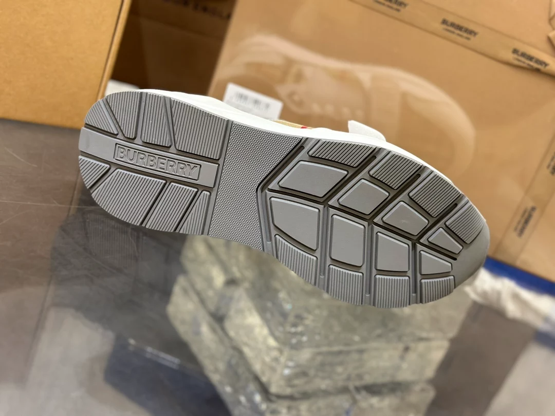 B**rry vintage check sneakers - bbr107