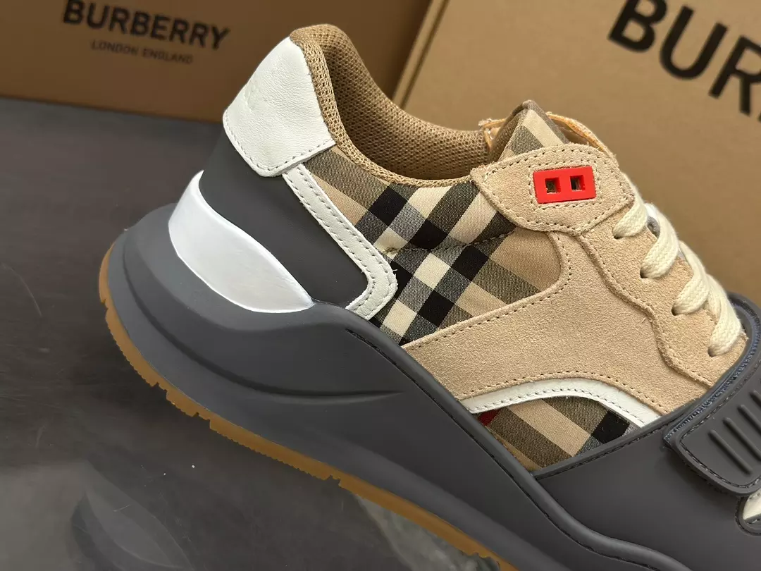 B**rry vintage check sneakers - bbr108