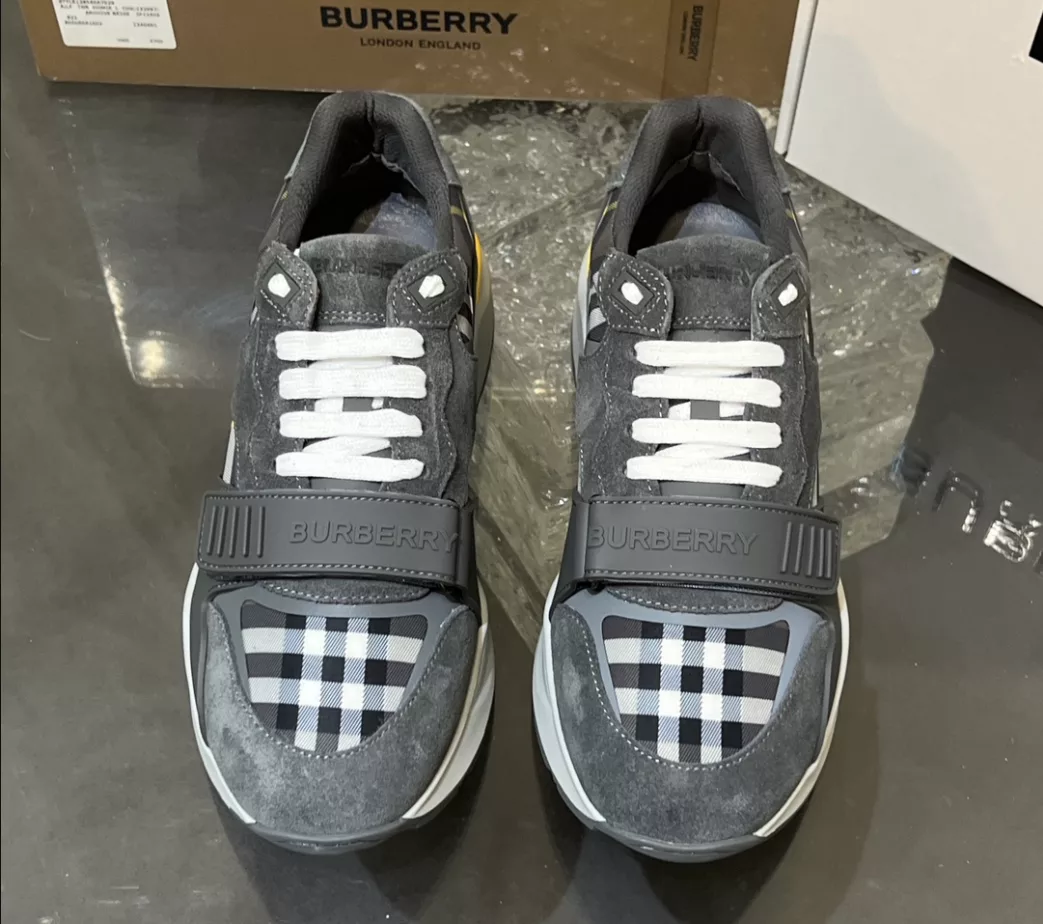B**rry vintage check sneakers - bbr110