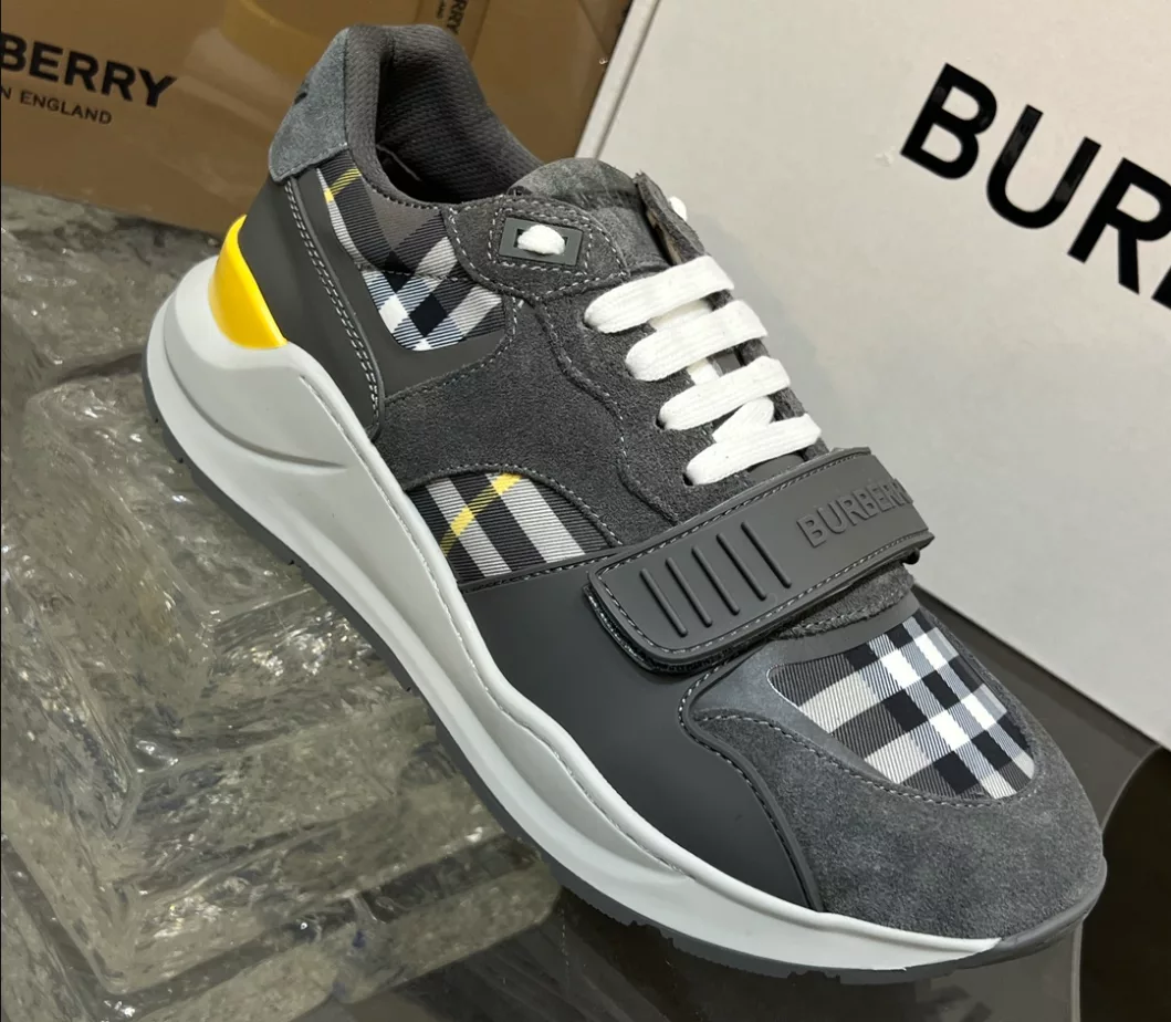 B**rry vintage check sneakers - bbr110