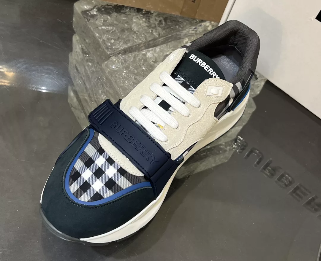 B**rry vintage check sneakers - bbr111