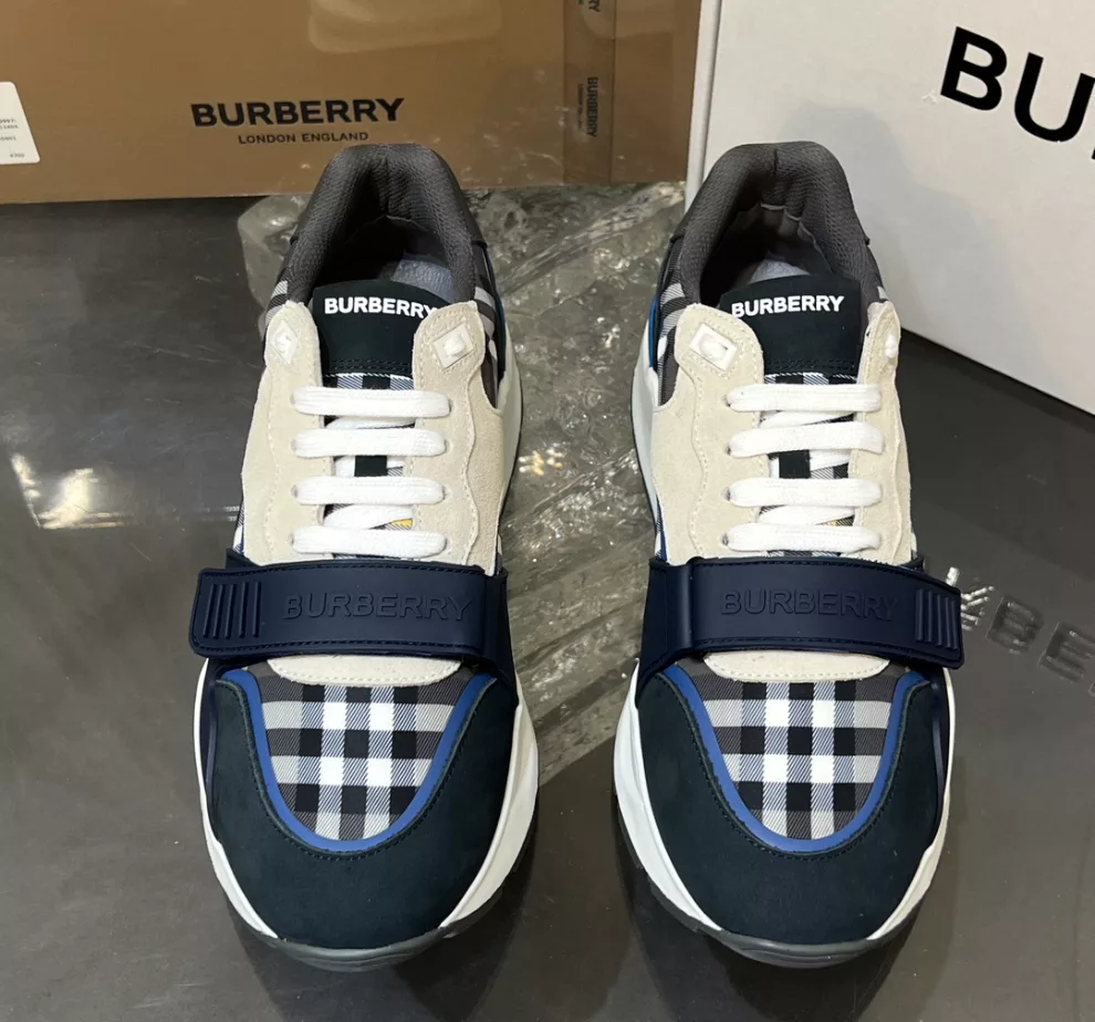 B**rry vintage check sneakers - bbr111