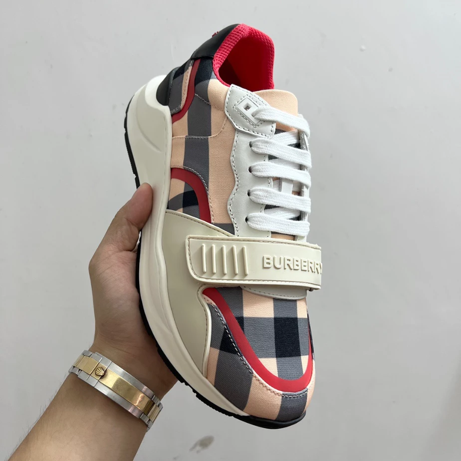 B**rry vintage check sneakers - bbr112
