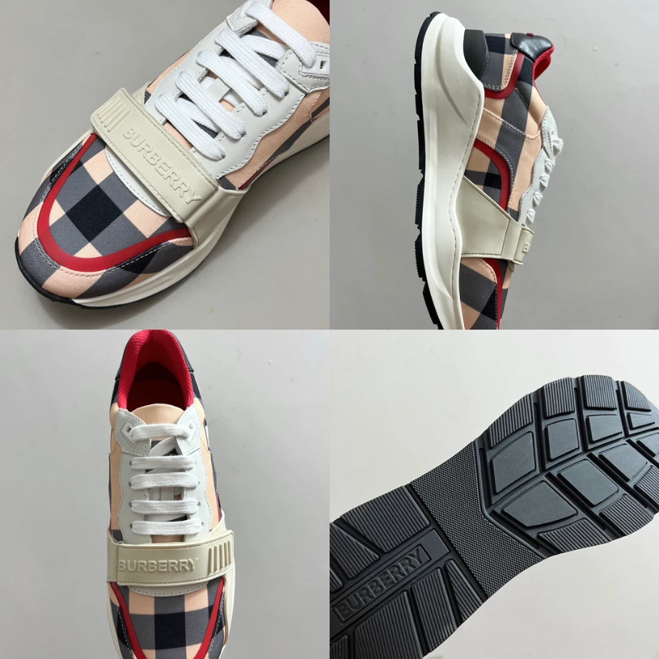 B**rry vintage check sneakers - bbr112