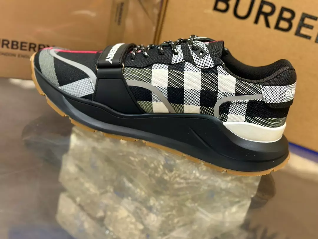 B**rry vintage check sneakers - bbr115