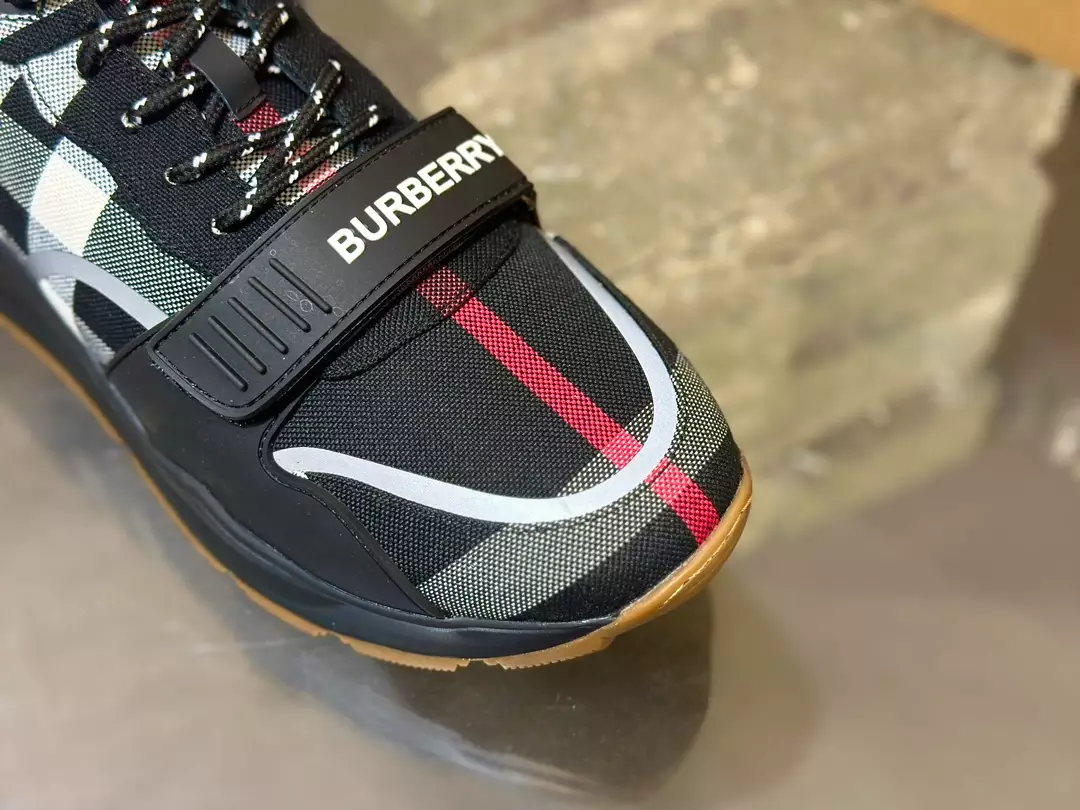 B**rry vintage check sneakers - bbr115