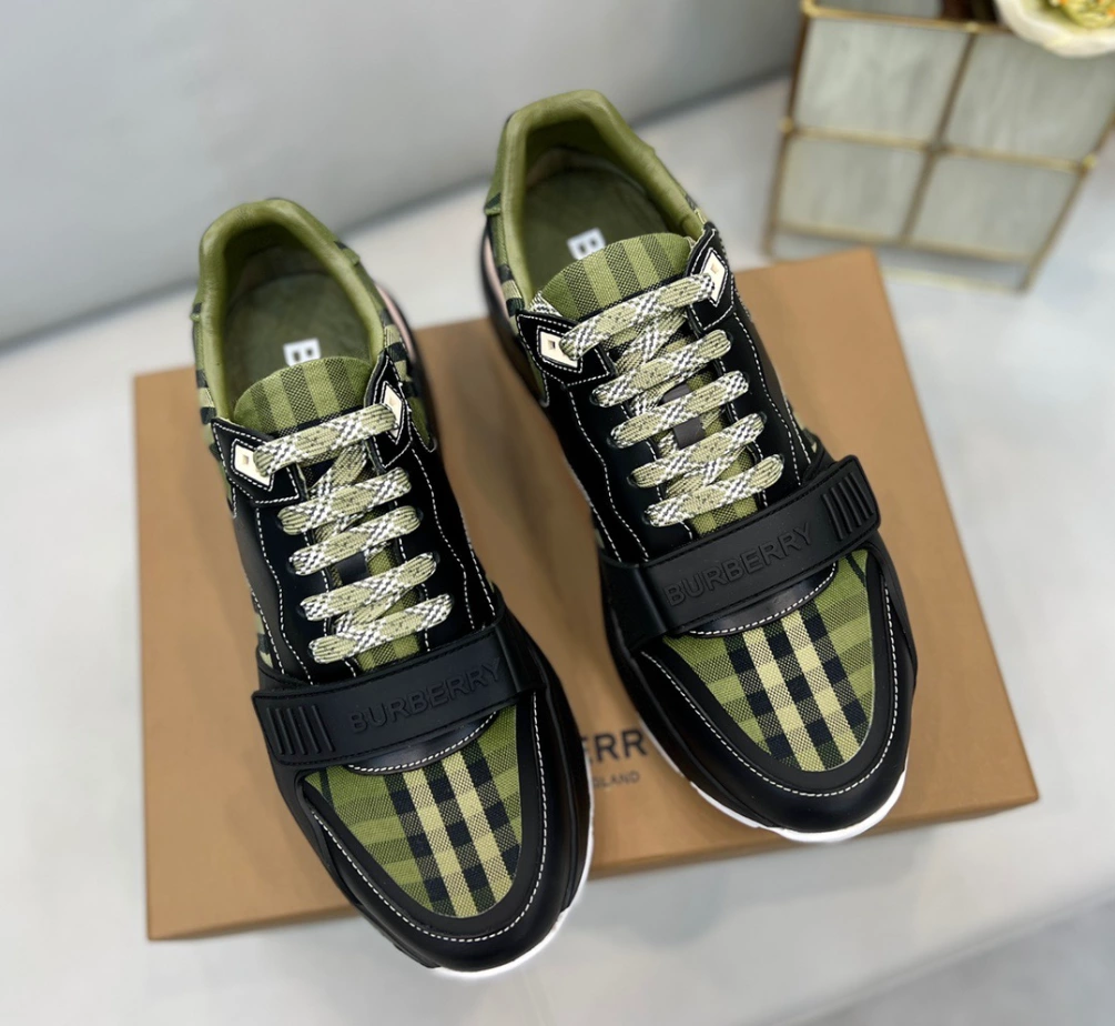 B**rry vintage check sneakers - bbr118