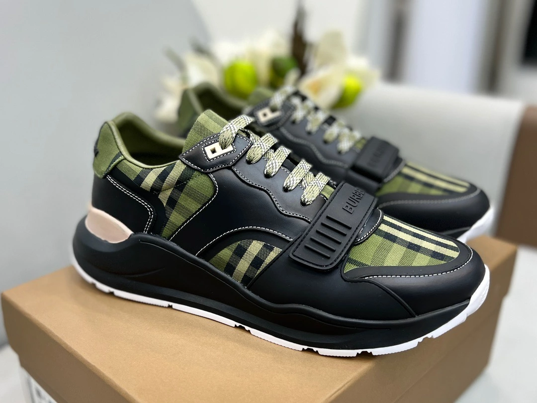 B**rry vintage check sneakers - bbr118