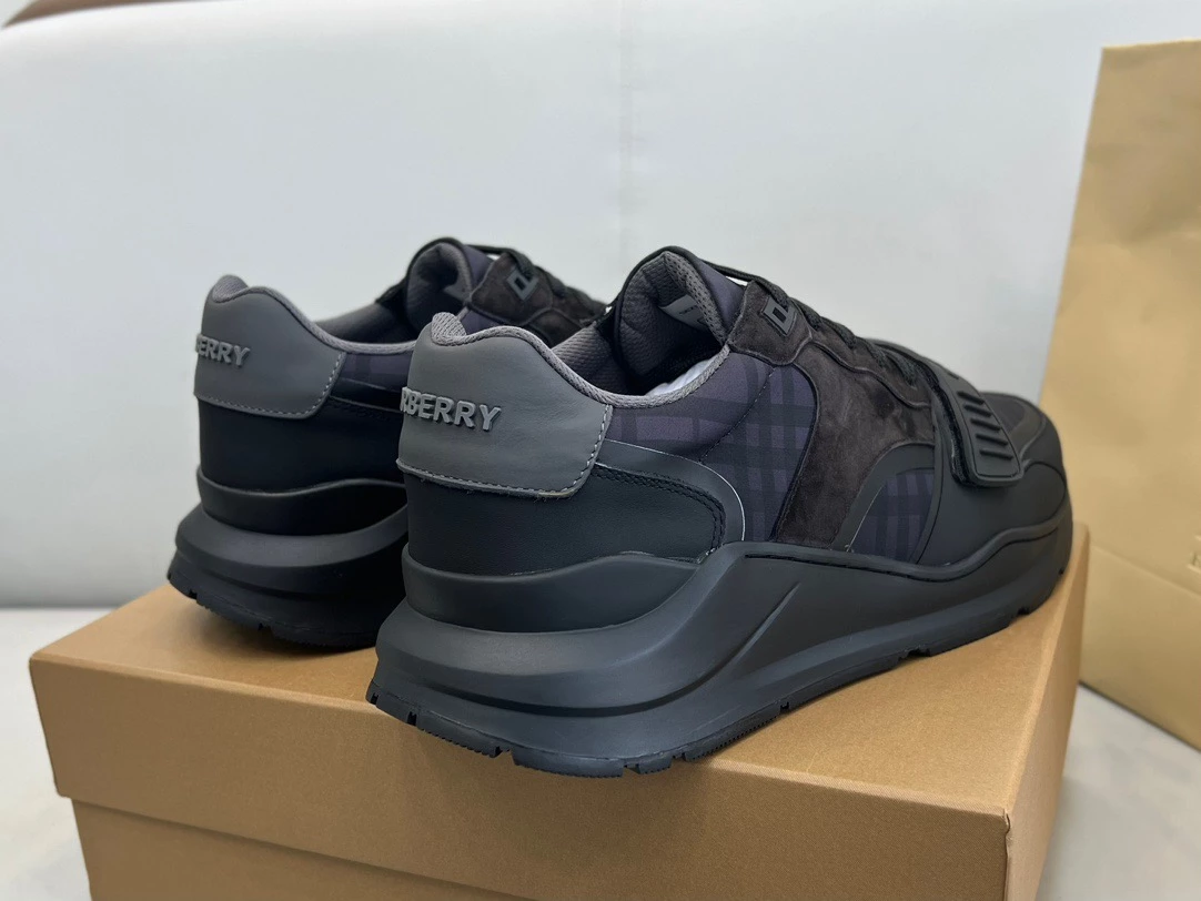 B**rry vintage check sneakers - bbr119