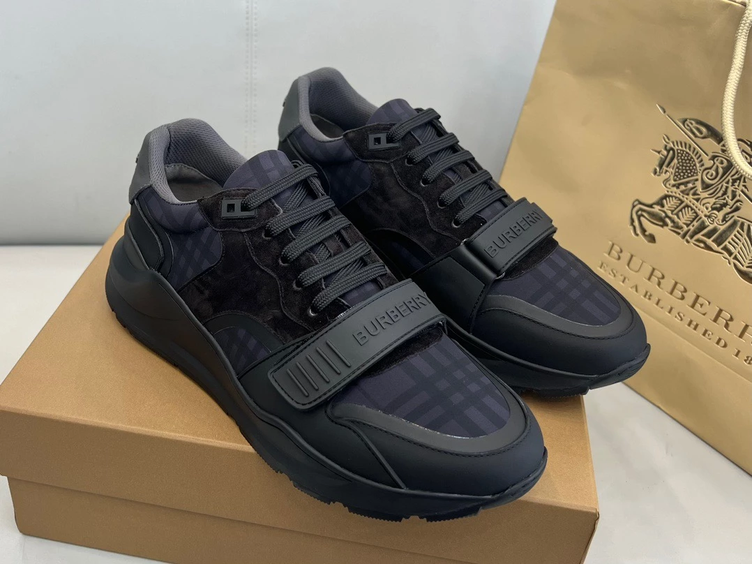 B**rry vintage check sneakers - bbr119