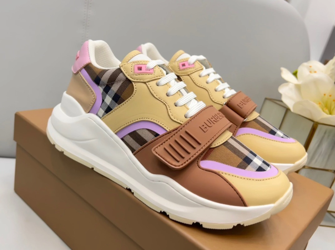 B**rry vintage check sneakers - bbr120