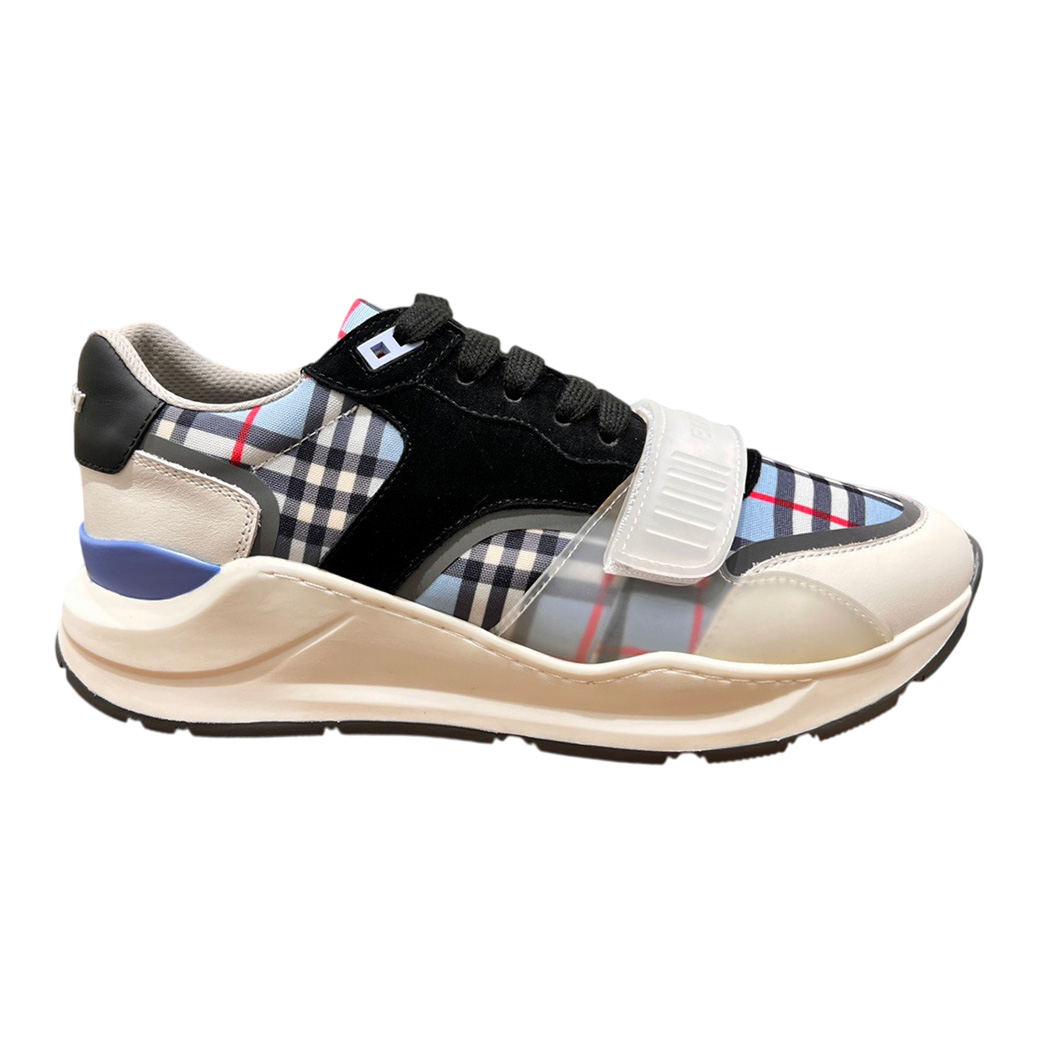 B**rry vintage check sneakers - bbr125