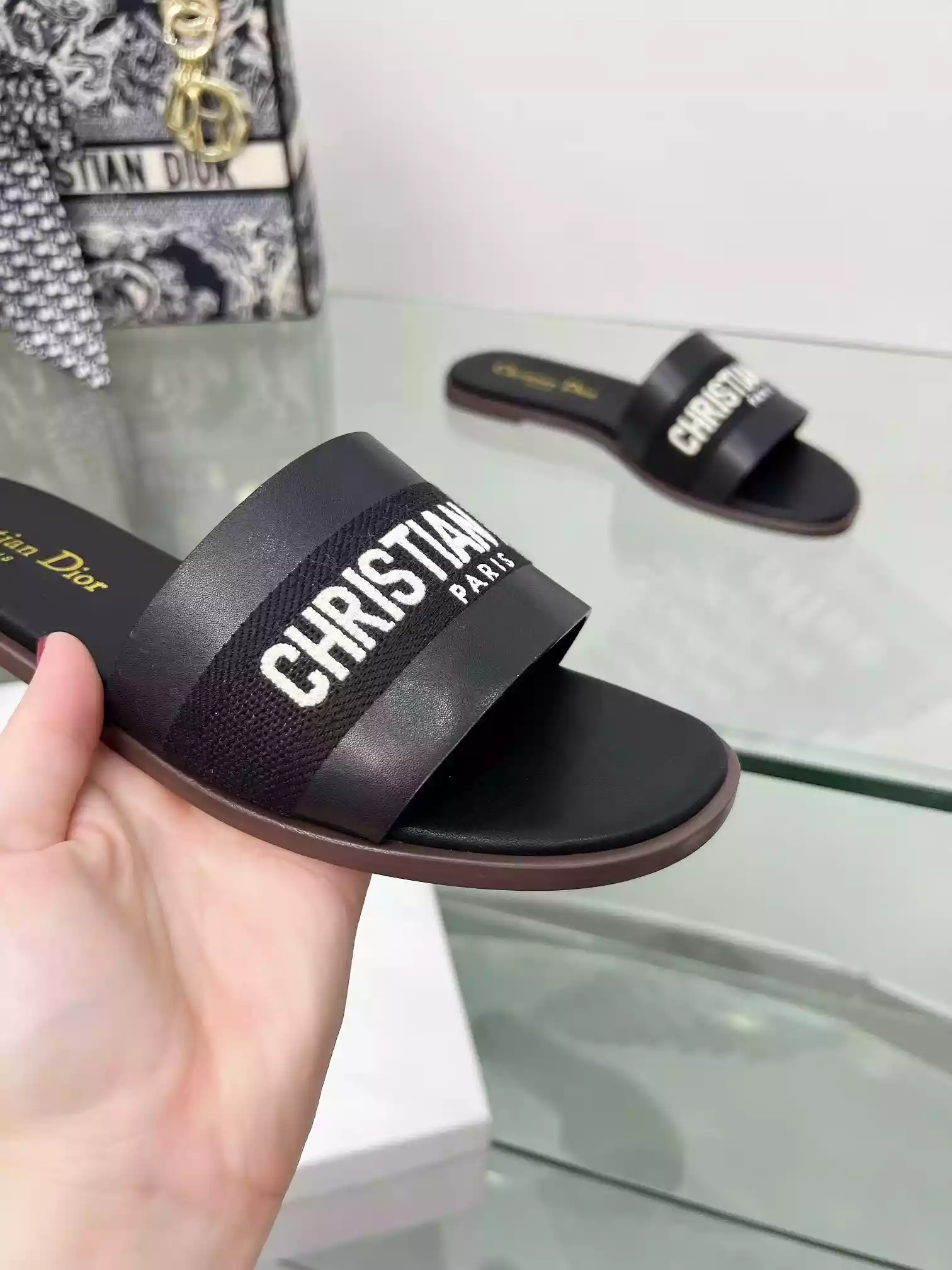 D*or dway heeled slide black - sdd010